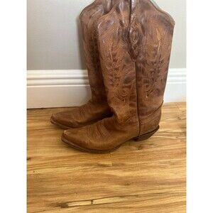 Corral Vintage C1928 cowgirl boots in tan leather size 7M